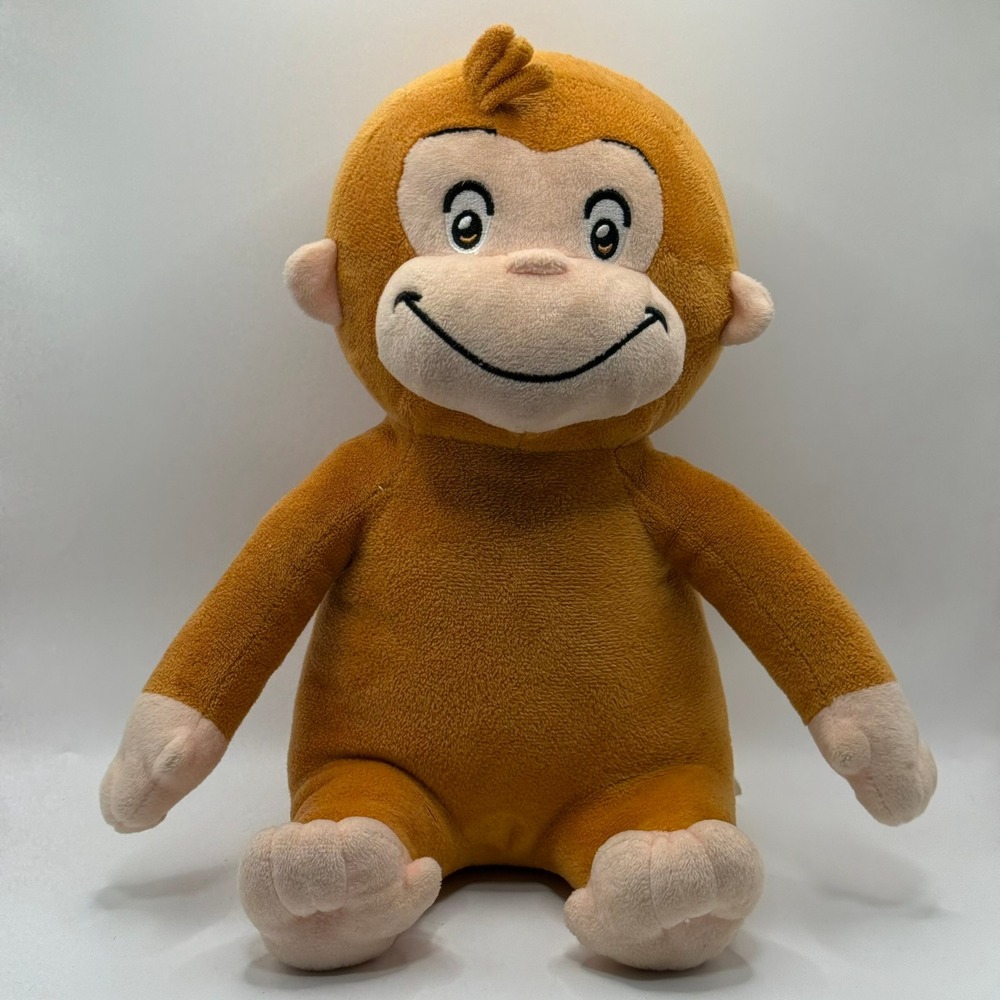 Curious George Plush Monkey Stuffed Animal Brown 12 Inch Universal Studios
